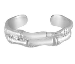 Toe Ring Bamboo (Sterling Silver)