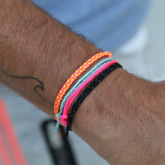 Conjunto de pulseras surf culture menta