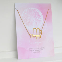 Gouden ketting maagd