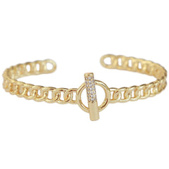 Goldenes armband chain diamond