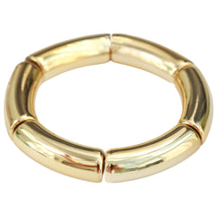 Brazalete pluma de oro