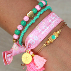 Brazalete Amanjena turquesa