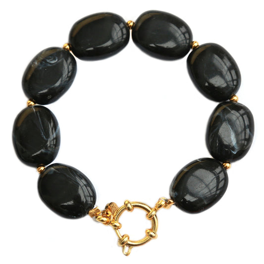 Armband pastille zwart