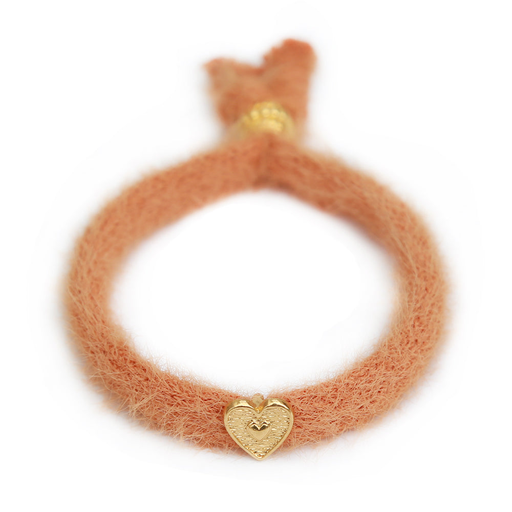 Pulsera de albaricoque esponjosa