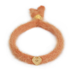 Pulsera de albaricoque esponjosa