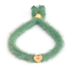 Pulsera gris esponjosa