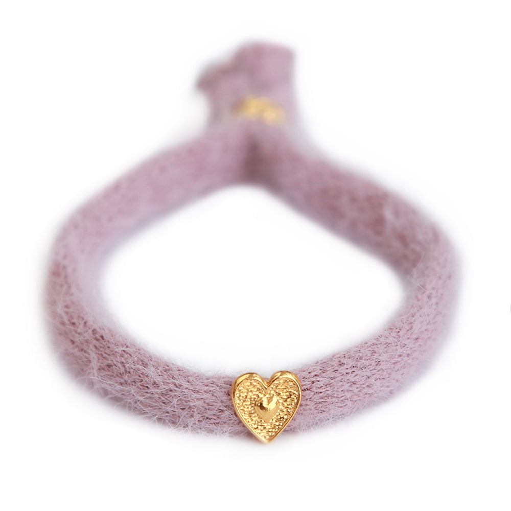 Pulsera lavanda esponjosa