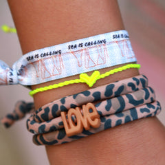 Pulsera Leopard Love - ¡Elige tu propio color!