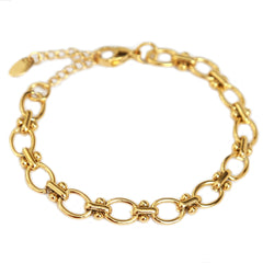 Pulsera cadena punteada