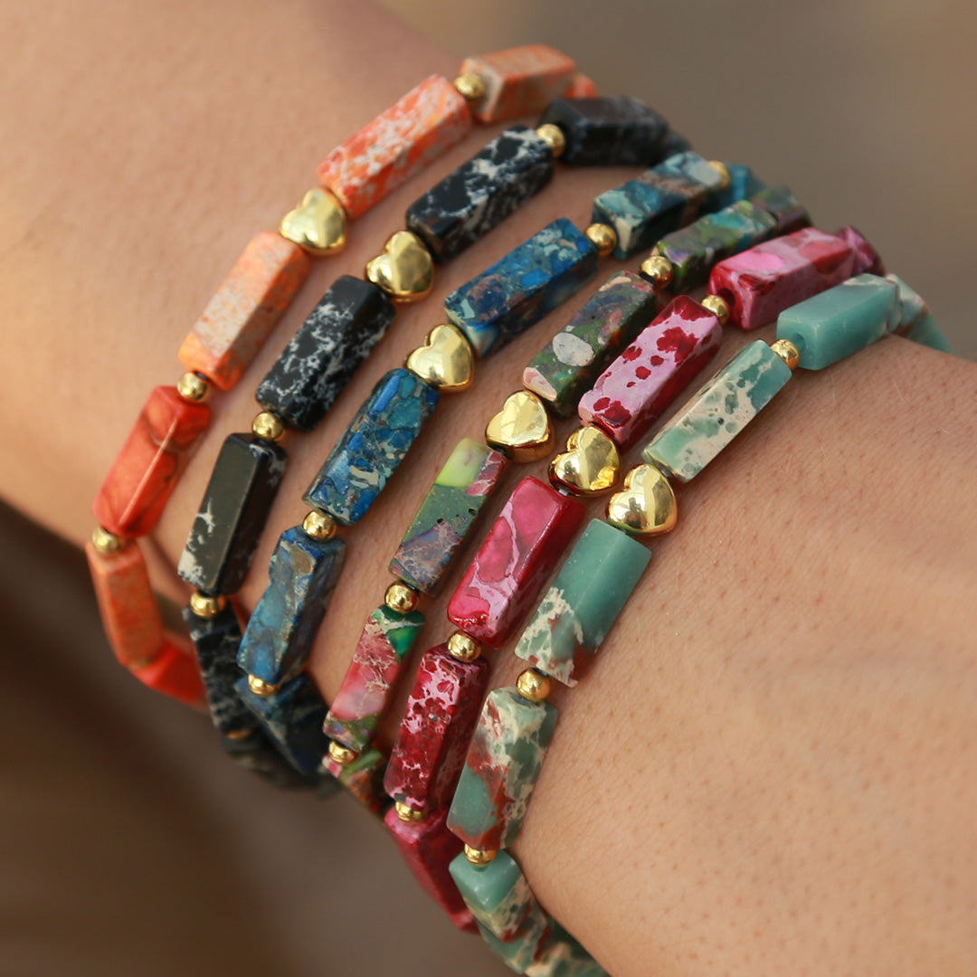Bracelet my love burgundy