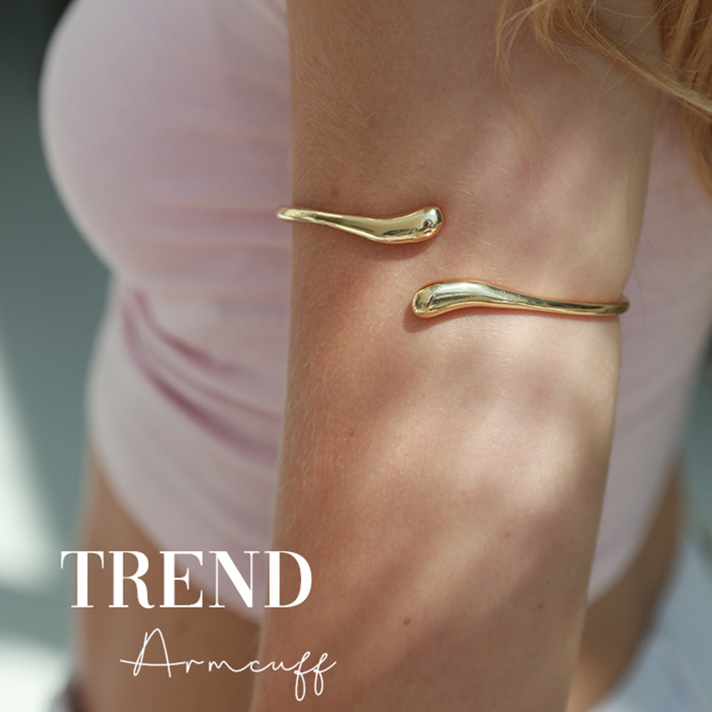 Armstulpe goldener Tropfen