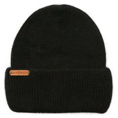 Gorro de lana negro