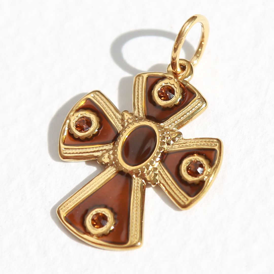 Bedel kruis amber