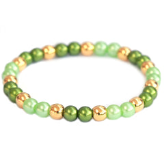 Brazalete balón dorado verde