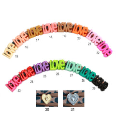 Tobillera leopard love: ¡elige tu propio color!