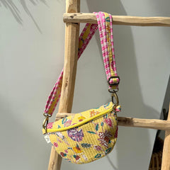 Crossbody bloem geel