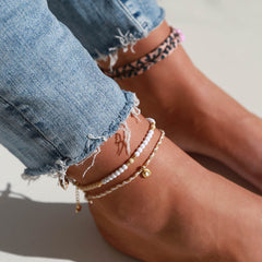 Bracelet de cheville beach 13