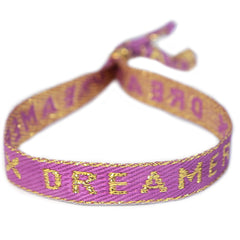 Pulsera tejida soñadora