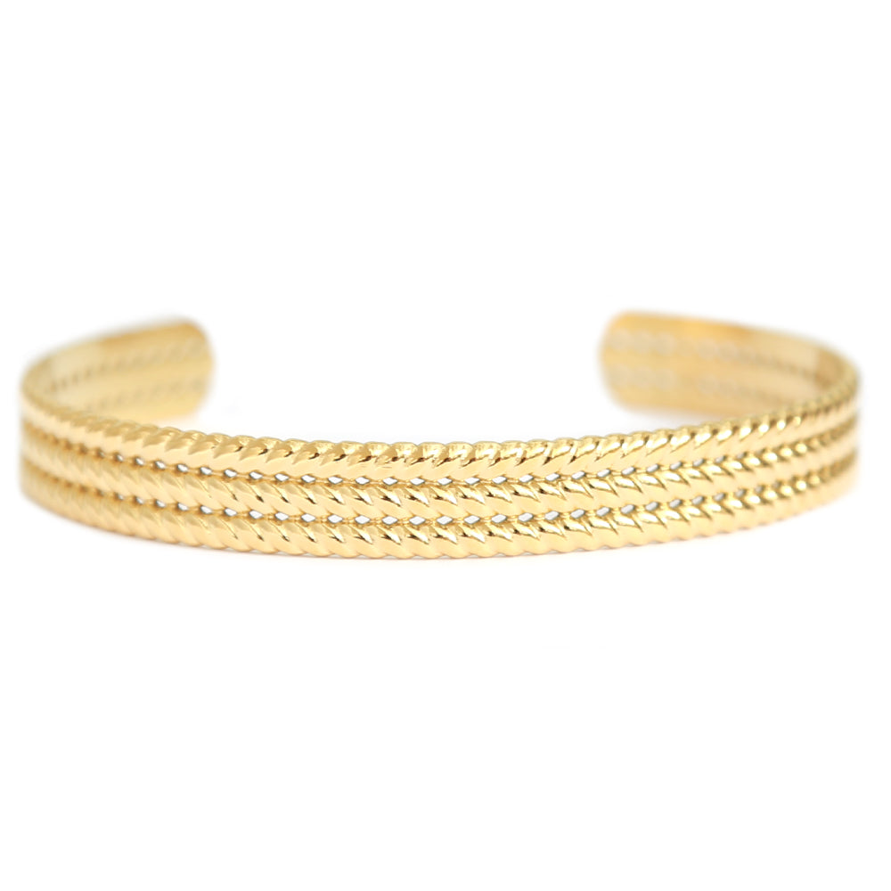 Brazalete de oro Dali