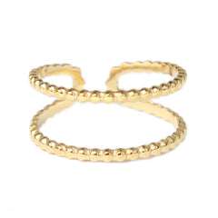 Burbuja de anillo de oro
