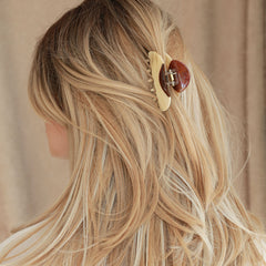 Hair clip aesthetic cream