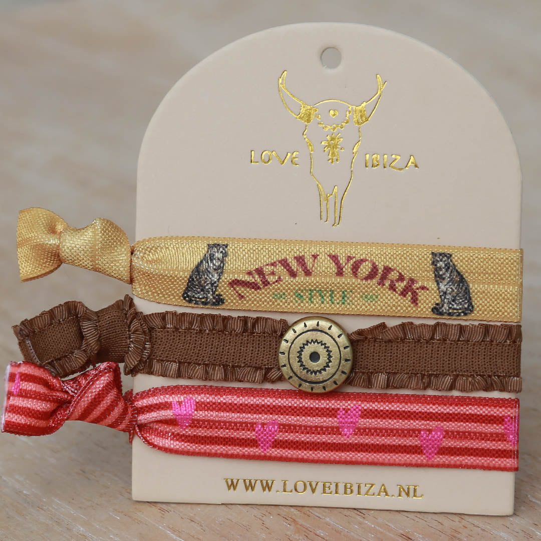 Ibiza elastiekjes New York style