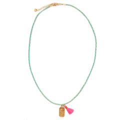 Collar gitano amuleto luna