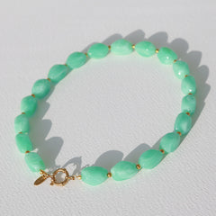 Collier en or Rocks turquoise