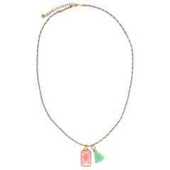 Collar gitano amuleto sol
