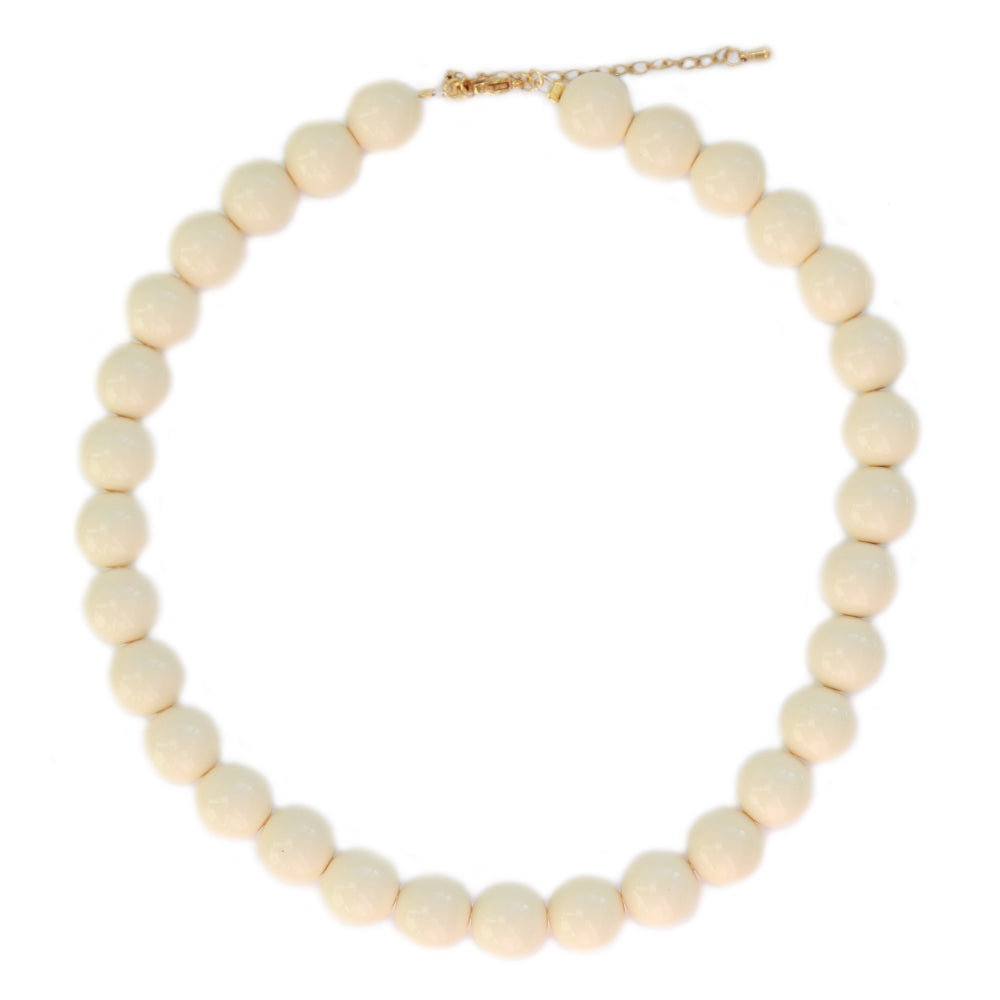 Bubble cream necklace