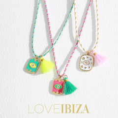 Ketting eye turquoise