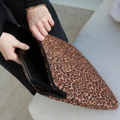 Laptop sleeve leopard