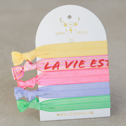 Elásticos ibicencos La vie est belle 1080