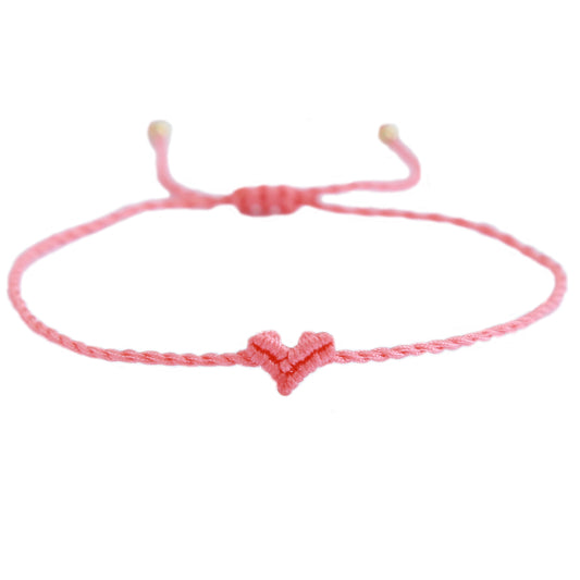Banderín de amor Ibiza con forma de corazón en color coral 1000