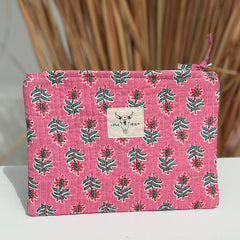 Make up tasje Pink Flower