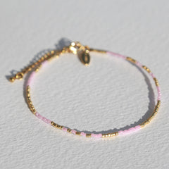 Miyuki enkelband lichtroze