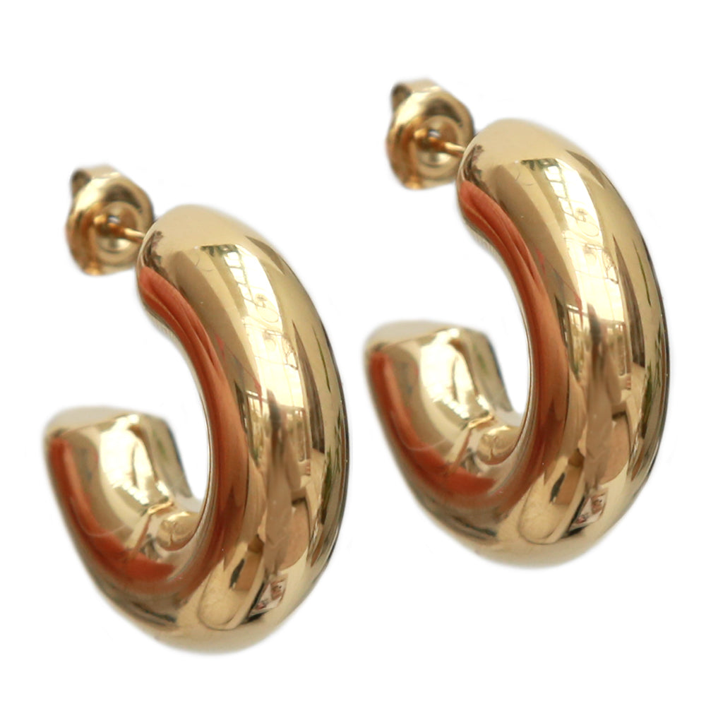 Pendientes de oro aros atrevidos