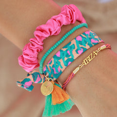 Armband  Ibiza coral pink