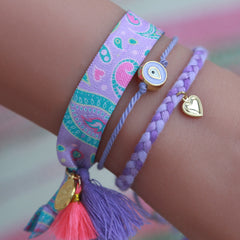 Brazalete naxos morado