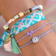 Brazalete naxos morado