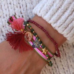 Armband gemstone turtle tigereye