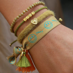 Pulsera del amor oro oliva