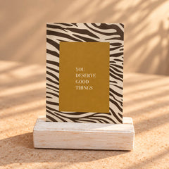 Postkaart You deserve good things
