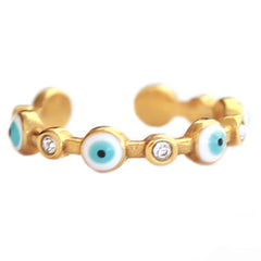 Anillo de oro para el mal de ojo