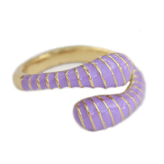 Anillo icónico morado