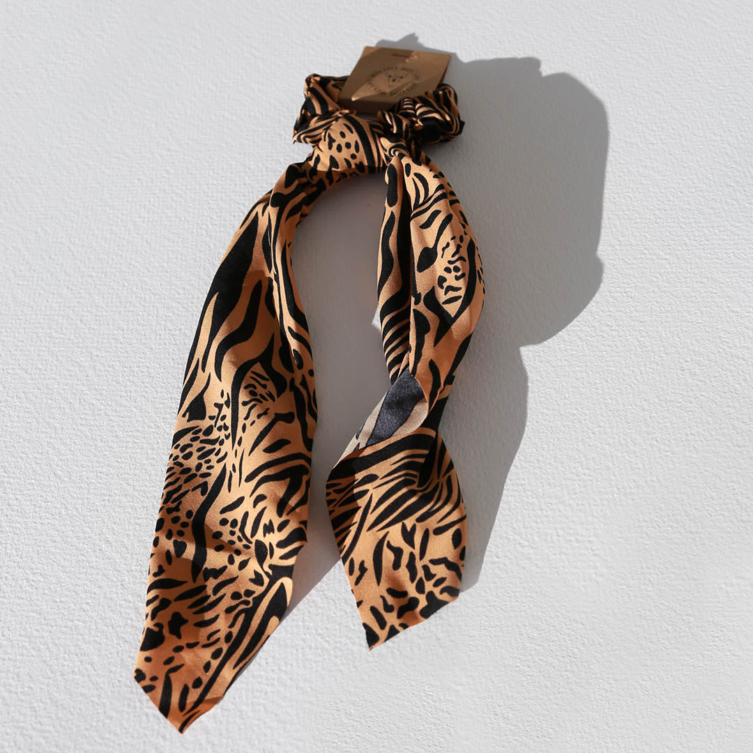 Bufanda scrunchie animal