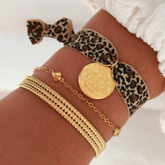 Gouden armband heart for you