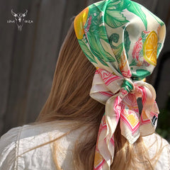 Schal Bandana Zitronen
