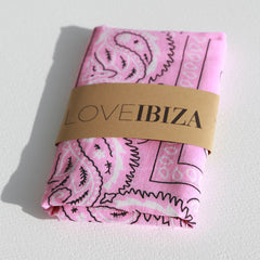 Bandana-Schal rosa