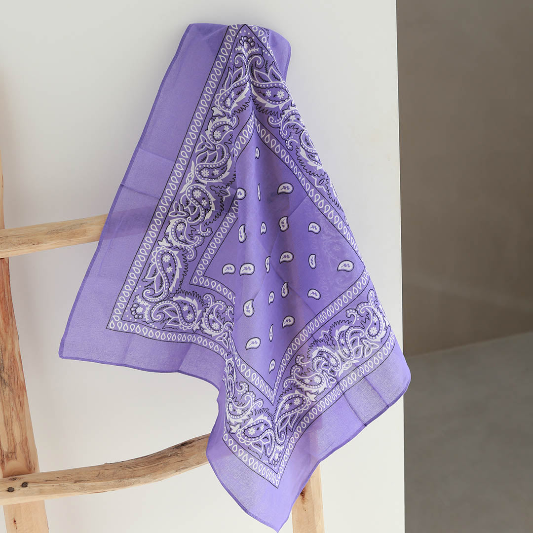 Bandana sjaal paars